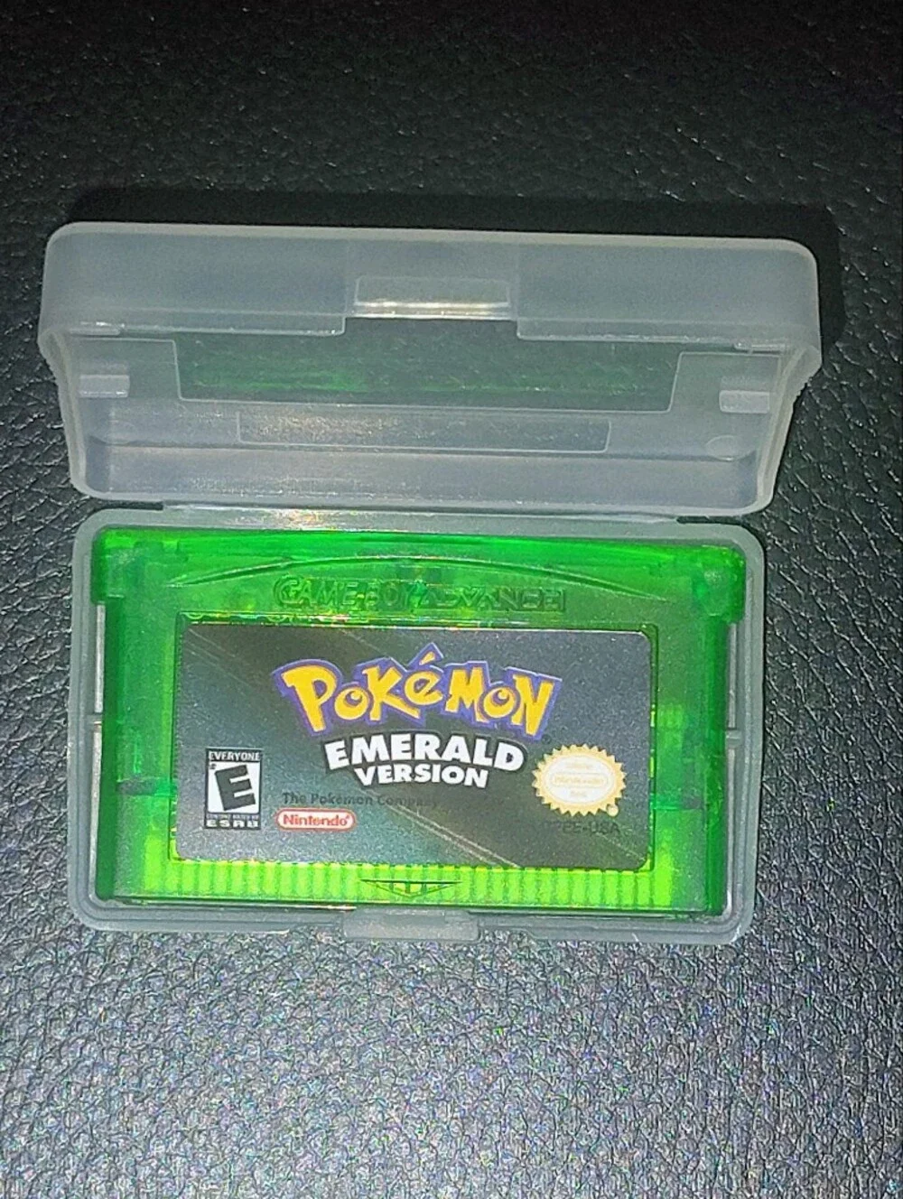 Nintendo Pokémon Emerald Version - Translucent Green Cartridge